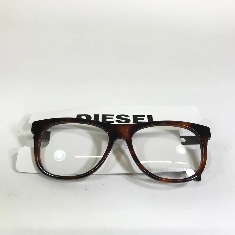 Diesel Eyeglasses Frames DL5115 Col.052 Grey Brown Tortoise Square 54-16-145